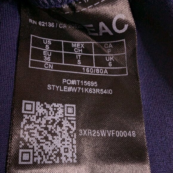 GUESS LOS ANGELES Bodycon CUT OUT Dress Sz S Long Sleeves NIGHT OUT FORMAL A GEM - Picture 9 of 11